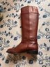 INC International Concepts 100% Leather Brown Boots Size 7 - photo 4