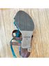 CafeNoir Multi Color Brown Teal Heels Size EU 35 - photo 3