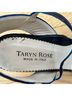 Taryn Rose 100% Patent Leather Blue White Sandals Size EU 35 - photo 3