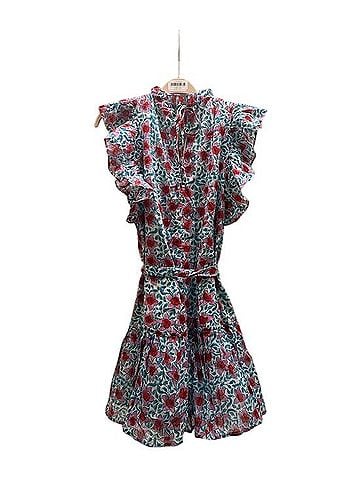 Oliphant Flirty Ruffle Hem Dress Casual Dress (view 2)