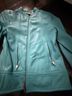 Banana Republic 100% Leather Teal Leather Jacket Size XS - photo 8