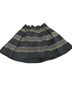 Ginger G. 100% Polyester Black Gold Casual Skirt Size M - photo 2