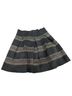 Ginger G. 100% Polyester Black Gold Casual Skirt Size M - photo 1