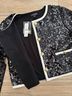 J.Crew 100% Cotton Black Jacket Size M - photo 8