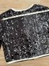 J.Crew 100% Cotton Black Jacket Size M - photo 12