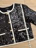 J.Crew 100% Cotton Black Jacket Size M - photo 11