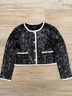 J.Crew 100% Cotton Black Jacket Size M - photo 7