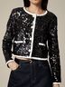 J.Crew 100% Cotton Black Jacket Size M - photo 5