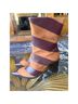 Schutz 100% Leather Chevron-herringbone Brown Ankle Boots Size 8 1/2 - photo 3