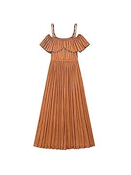 Banana Republic Olivia Palermo Pleated Maxi Dress Casual Dress (view 2)