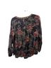 John Mark 75% Rayon 25% Nylon 53% Viscose 47% Rayon 100% Polyester 95% Rayon 5% Spandex Floral Multi Color Long Sleeve Blouse Size XL - photo 2