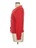 August Silk Red Cardigan Size L - photo 4