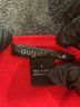 August Silk Red Cardigan Size L - photo 5