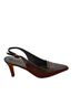 Ralph Lauren 100% Leather Brown Heels Size 5 1/2 - photo 2