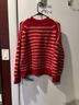 ALLSAINTS Stripes Red White Pullover Sweater Size XS - photo 3