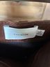 Coach 100% Leather Brown Leather Shorts Size 32 - photo 3