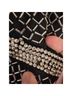 Mac Duggal 100% Polyester 100% Polyester Black Silver Cocktail Dress Size 6 - photo 6
