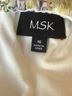 MSK 97% Polyester 3% Metallic Fiber 100% Polyester Floral Multi Color Cocktail Dress Size 16 - photo 3