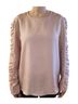 Tibi 100% Polyester Pink Long Sleeve Blouse Size 8 - photo 1