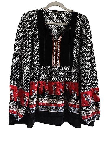 Suzanne Betro Long Sleeve Blouse (view 1)