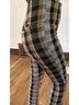 Free People Plaid Multi Color Casual Pants Size 6 - photo 4