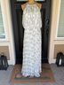 MSK 97% Polyester 3% Metallic Fiber 100% Polyester Floral Multi Color Cocktail Dress Size 16 - photo 4