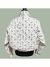 Blank NYC Floral White Jacket Size S - photo 5