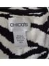 Chico's Animal Print Black White Jacket Size 12 - photo 4