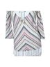 Tory Burch Stripes Multi Color Long Sleeve Button-Down Shirt Size 6 - photo 3