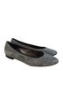 AGL 100% Suede Solid Gray Flats Size EU 39 - photo 1