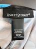 Ashley Stewart Print Blue Black White Casual Dress Size 22 - photo 3