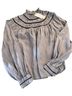 Rebecca Minkoff Gray Long Sleeve Blouse Size M - photo 2