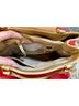 Brahmin 100% Leather Animal Print Gold Leather Tote One size - photo 11