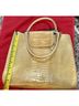 Brahmin 100% Leather Animal Print Gold Leather Tote One size - photo 5