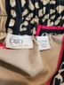 Cato 100% Polyester Animal Print Black Tan Pink Casual Skirt Size 22 - photo 3
