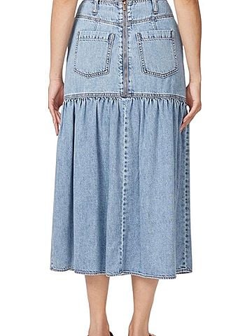 Habitual Denim Skirt (view 2)