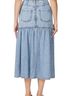 Habitual Blue Denim Skirt Size 8 - photo 2