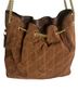 Coach 100% Suede Solid Brown Gold Shoulder Bag One size - photo 2