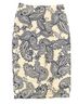 The Limited Paisley White Blue Casual Skirt Size 4 (tall) - photo 1