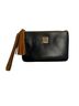 Dooney & Bourke 100% Leather Solid Black Tan Clutch One size - photo 1