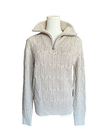 Daily Sports Cable Knit Quarter Zip Pullover Sweater (view 1)