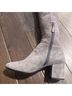 Cole Haan 100% Suede Gray Boots Size 8 - photo 5