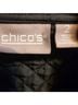 Chico's 100% Polyester 100% Polyester 100% Polyester Solid Black Jacket Size L - photo 3