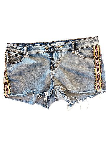 Others Follow Denim Shorts (view 1)