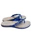 Kenneth Cole REACTION Blue Flip Flops Size 5 - photo 2
