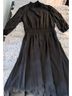 Nanette Lepore 100% Polyester Black Cocktail Dress Size 10 - photo 4