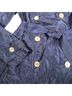 MICHAEL Michael Kors 100% Polyester Blue Gold Jacket Size M - photo 8