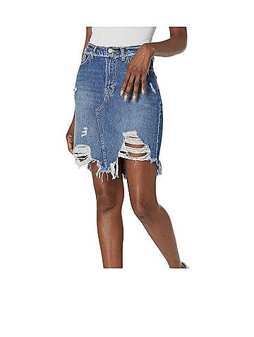 Current/Elliott Playmate Denim Skirt (view 1)