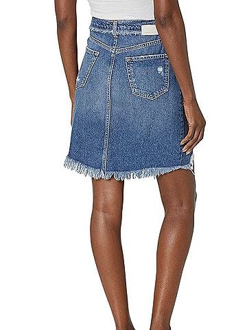 Current/Elliott Playmate Denim Skirt (view 2)