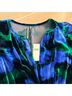 Anthropologie Blue Green Cocktail Dress Size S - photo 3